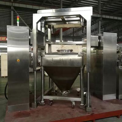 Single Arm Lift Square Cone IBC Bin Blender Mixer Kimia Industri Farmasi