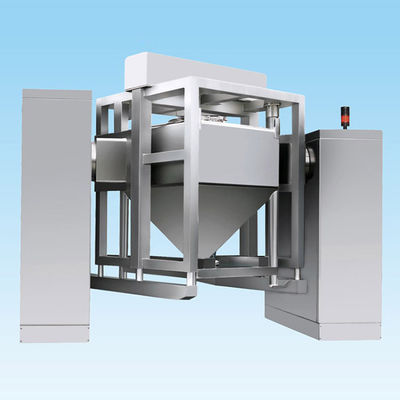 3-10rpm NTC Food IBC Bin Blender Screw Fixed Lift Hopper Mixing Machine