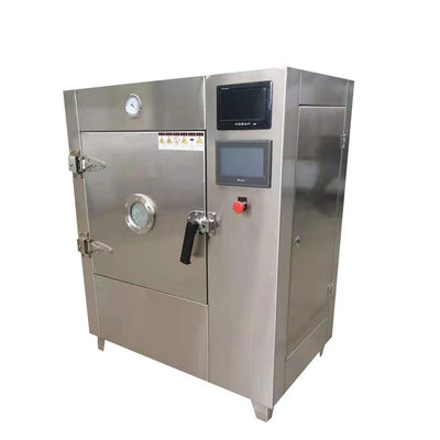 Pengering Microwave Kecil Eksperimental 6kw 4.8-6kg / H Mesin Dehidrasi Vakum