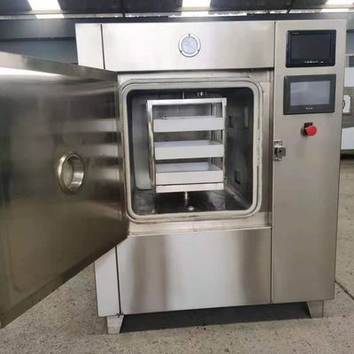 Pengering Microwave Kecil Eksperimental 6kw 4.8-6kg / H Mesin Dehidrasi Vakum