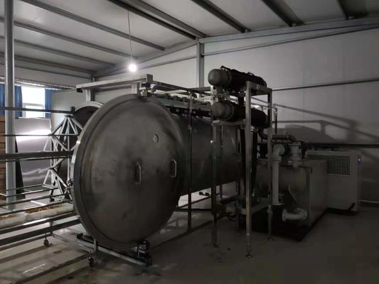 Pengering Vakum Microwave WKS 9.6kg / H Hingga 12kg / H Food Processing Dehydrator