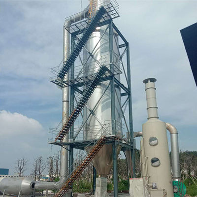 Mesin Pengering Semprotan Susu Bubuk Kakao 4KW Dimorpholine Granulation Dryer