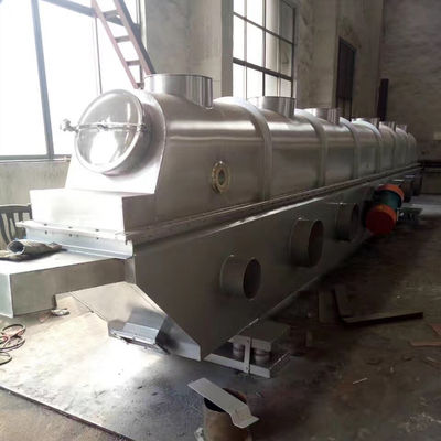 4.5 * 0.6M Linear Vibro Fluidized Bed Dryer Mesin Pengering Resin Sodium Polyacrylate PVB