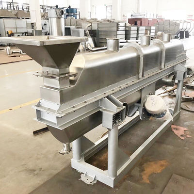 Breadcrumb Stainless Steel Vibrating Fluidized Bed Dryer Di Industri Makanan
