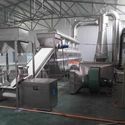 150-180kg / H Mesin Pengeringan Tempat Tidur Fluidized 2.2 * 2KW Mesin Pengeringan Pupuk