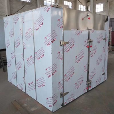 Pengering Oven Udara Panas yang Disesuaikan, Mesin Pengeringan Herbal Obat Cina 2.3 * 2.2 * 2m