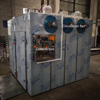 PLC 4 Rack Pharmaceutical Drying Oven Mesin Pengering Industri Untuk Membuat Buah Kering