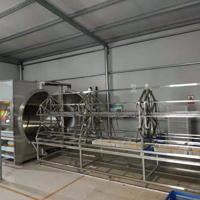 200-300kg / H Mesin Pengering Vakum Microwave Pengeringan Farmasi Oven Dehydrator