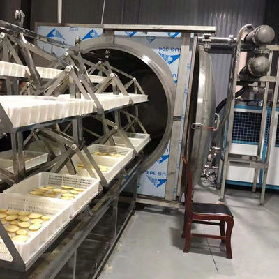 38.4-48kg / H Microwave Vacuum Dehydrator 304 Stainless Steel Oven Pengeringan Buah