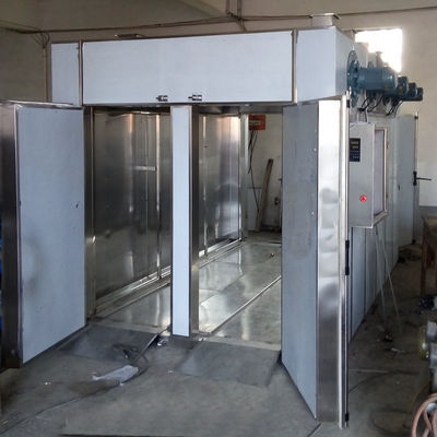 1500kg Oven Sirkulasi Udara Panas Mesin Pengeringan Herbal Cina 3660 * 2300 * 2000mm