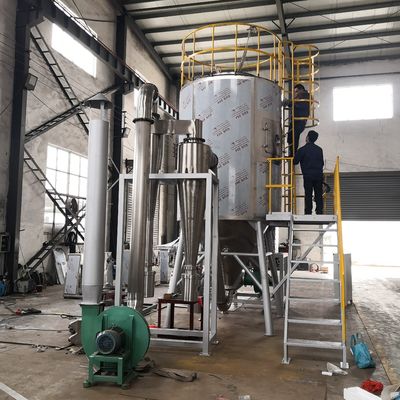 Granul Tepung Pengering Semprot Sentrifugal Berkecepatan Tinggi Pengering Semprot Stainless Steel Kimia