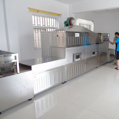 1000mm Belt Continuous Tunnel Dryer Microwave Sterilizer Mesin Pengeringan Industri