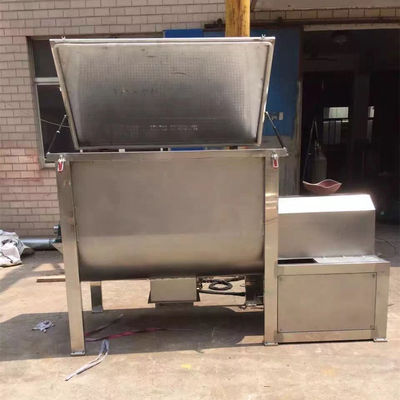 37KW U Bentuk Horizontal Ribbon Blender Nuts Rice Sugar Salt Tea Powder Mixer Machine