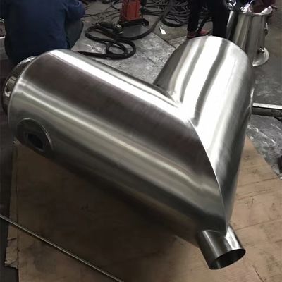 CE Industrial V Type Powder Mixer Mesin Pencampur Garam Food Grade