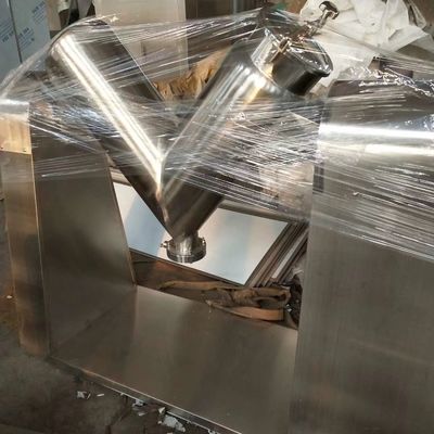 V Type Dry Powder Mixer Blender Makanan Rempah-rempah Partikel Mesin Pencampur Masala