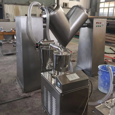 0.75KW Ke 11KW V Type Blender Mesin Pengaduk Serbuk Farmasi