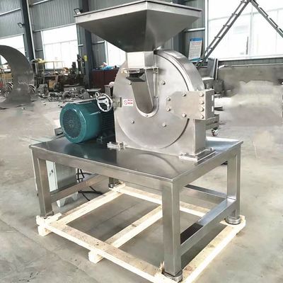 Pulverizer Penggiling Gula Stainless Steel 4KW Kustom Untuk Herbal Cina