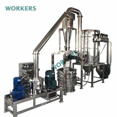 46kW Mesin Penggiling Prima Komersial Penggiling Rempah-rempah Hammer Mill Pulverizer